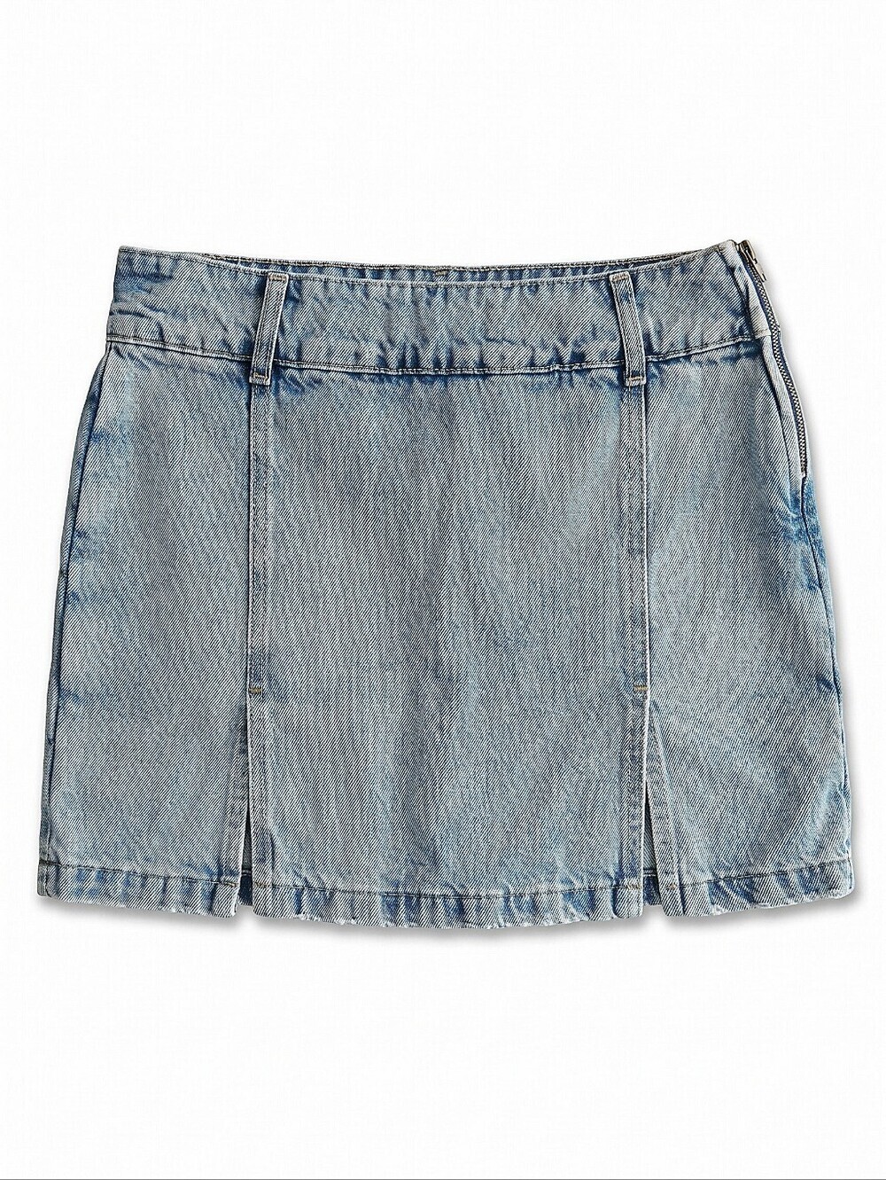 NWT! Billie Denim Mini Skort - Light Blue